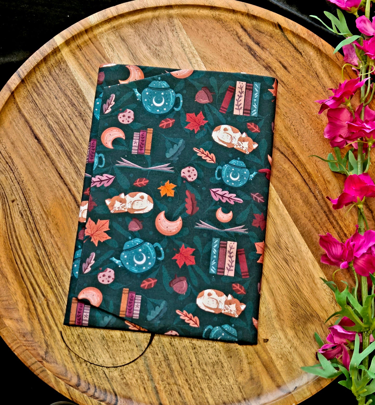 Fabric Dust Jacket - Cozy Reads