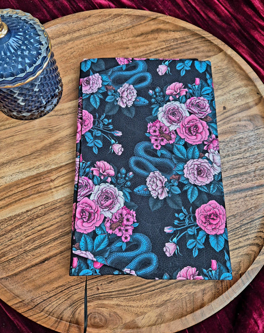 Fabric Dust Jacket - Hiddden Roses