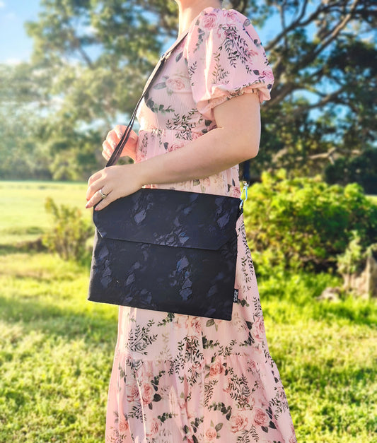 In The Shadows satchel