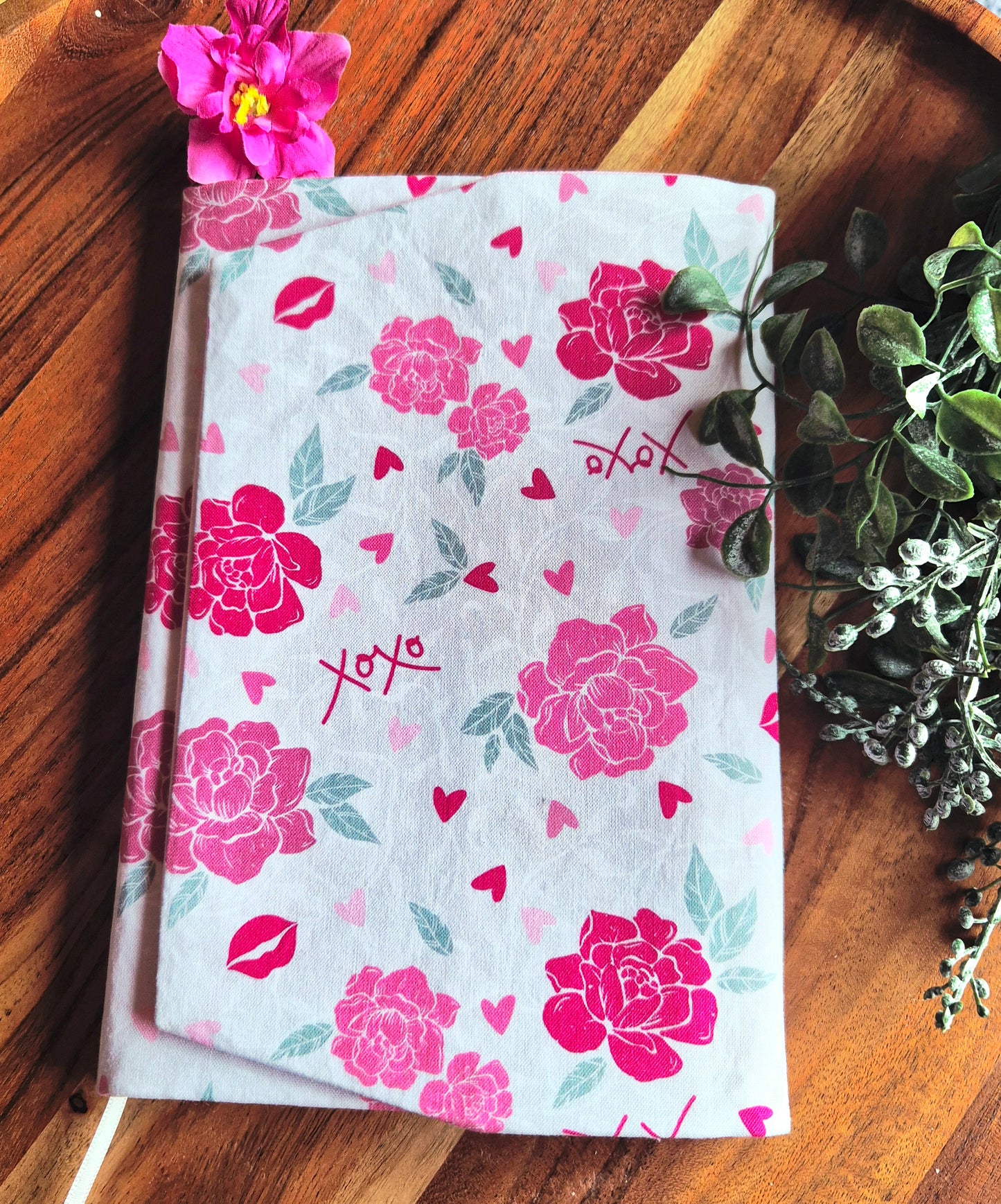 Fabric Dust Jacket - Light Romance