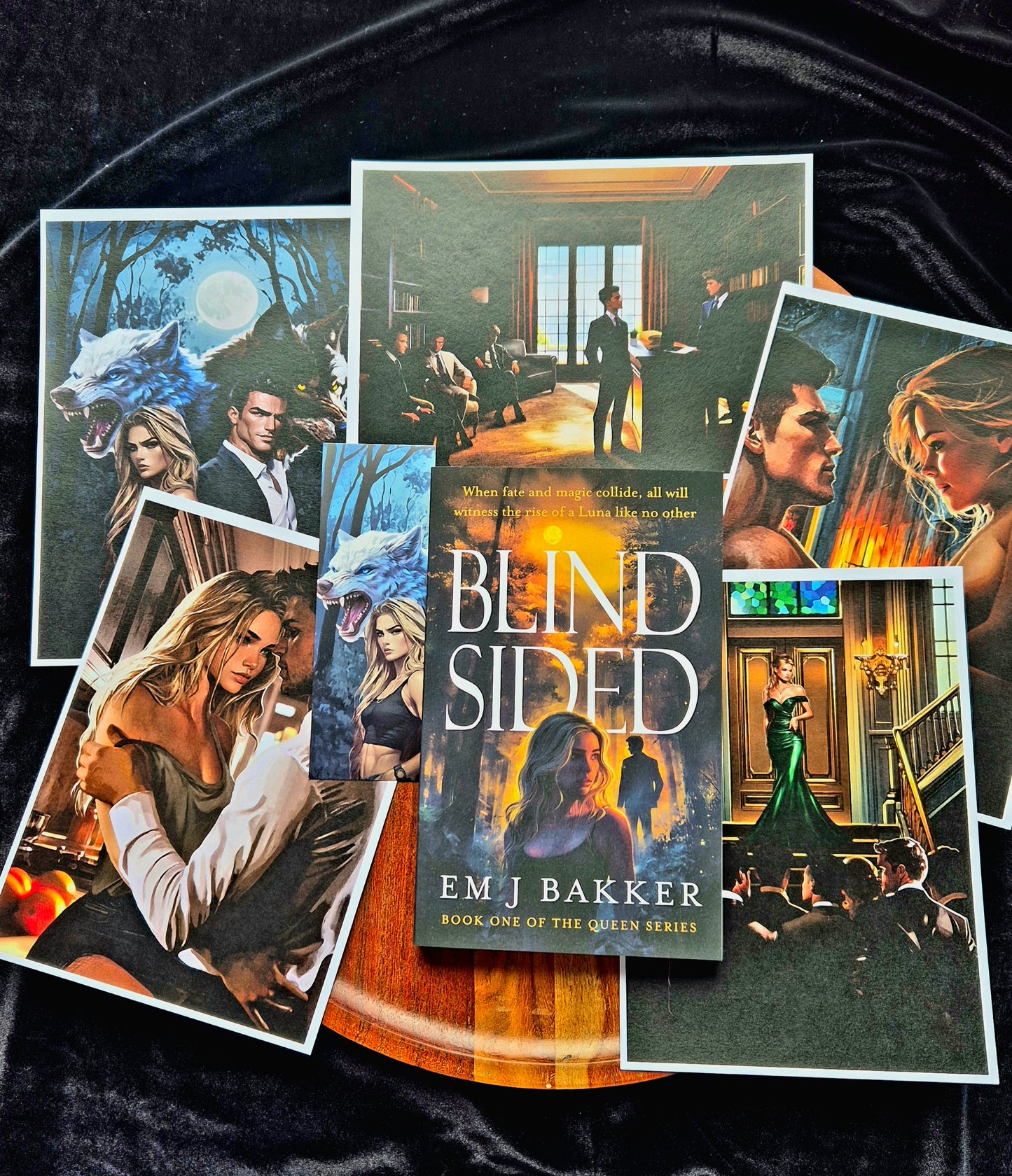 The Queen Series - Em J Bakker SIGNED