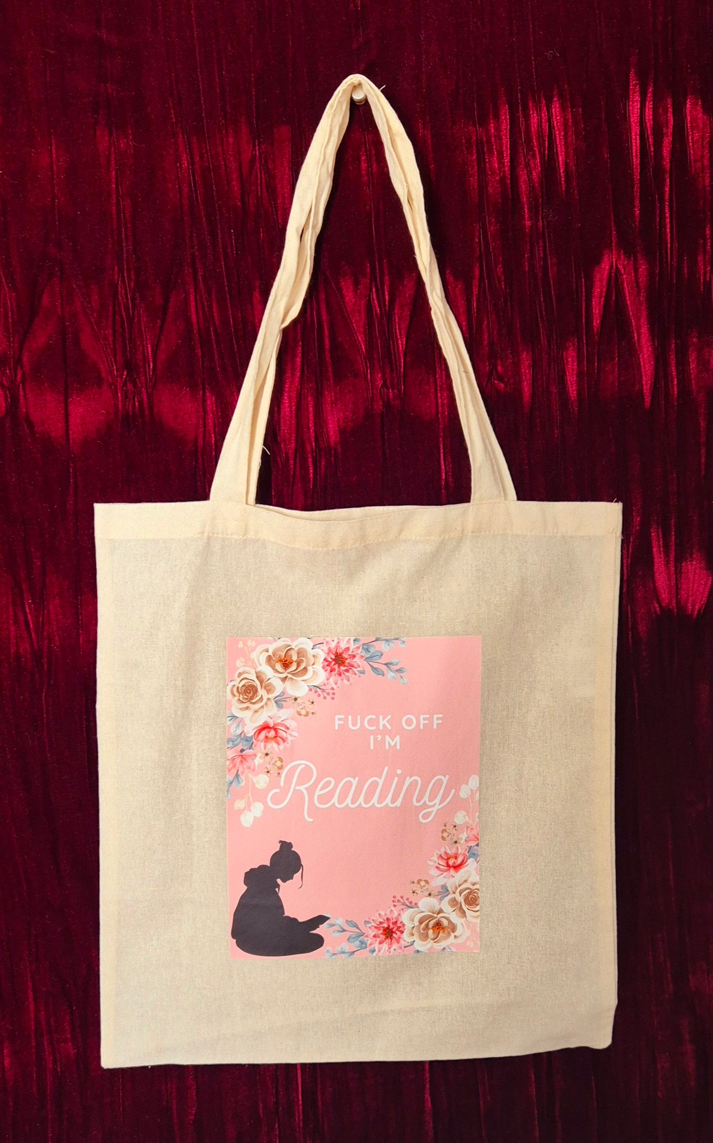 'Fuck Off I'm Reading' Tote Bag